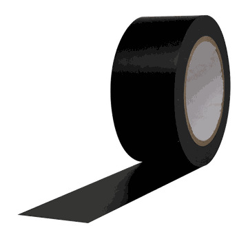 Pro Splice 50 vinyl dance floor tape, black